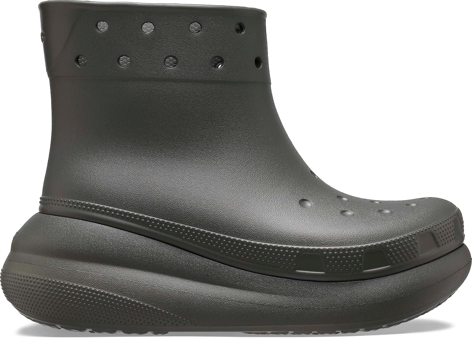 靴 CROCS CLASSIC CRUSH RAIN BOOT Crocs NEW Classic Crush Black Rain Boots Lightweight Easy